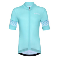 HOLOKOLO Cyklistický dres s krátkým rukávem - FLOW JUNIOR - vícebarevná/modrá