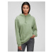 Zelená pánská mikina fleece pocket hoodie