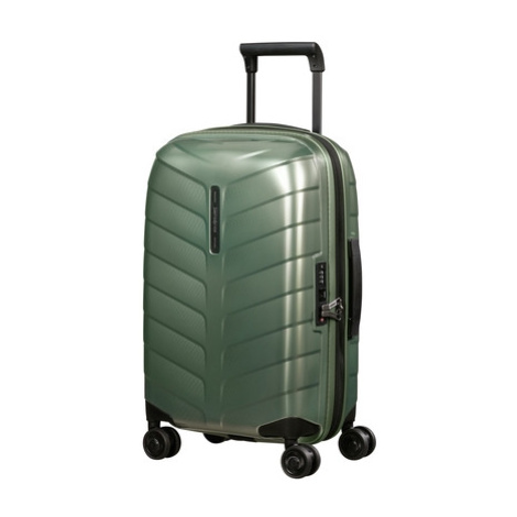 SAMSONITE Kufr Attrix Spinner Expander 55/23/35 Cabin Basil Green, 35 x 23 x 55 (146117/A204)