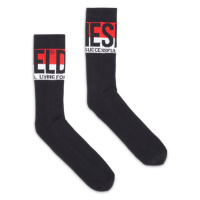 Ponožky diesel skm-ray socks černá