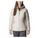 Columbia POWDER LITE HOODED JACKET Dámská bunda, šedá, velikost