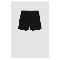 DeFactoFit Slim Fit Athlete Woven Shorts