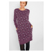 BONPRIX mikinové šaty Barva: Fialová, Mezinárodní