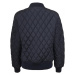 Dámská prošívaná bomber bunda Urban Classics Diamond Quilt Nylon-modrá