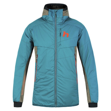 Pánská skialpová bunda Hannah Kechu Hoody oil blue/burnt olive