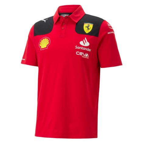 Ferrari pánské polo tričko official red F1 Team 2023 Puma