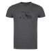 Pánské outdoorové tričko KILPI GAROVE-M tmavě šedá