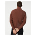 Hnědý pánský svetr se stojáčkem Marks & Spencer