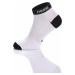 Nessi Sportswear Prodyšné běžecké ponožky Road R RSO-1 White