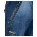 Kilpi JEANSO-M Pánské softshellové lyžařské kalhoty SM0408KI Tmavě modrá