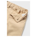 Kojenecké kalhoty Mayoral Newborn béžová barva, hladké