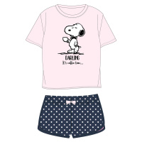 Snoopy licence Dívčí pyžamo Snoopy 5204570, lososová / tmavě modrá Barva: Lososová