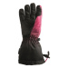 Dětské lyžařské rukavice Relax PUZZY - černo-růžová