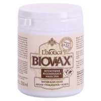 L’biotica Biovax Natural Oil revitalizační maska pro dokonalý vzhled vlasů 250 ml