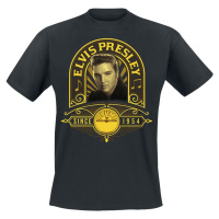 Presley, Elvis Studio Portrait Tričko černá