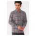 G708 DEWBERRY MEN'S SHIRT-ANTHRACITE