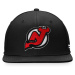 New Jersey Devils čepice flat kšiltovka Core Snapback black