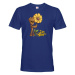Pánské tričko s potiskem Groot a květina - ideální dárek pro fanoušky Marvel