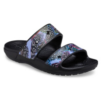 CROCS-Classic Crocs Butterfly Sandal black/multi Černá