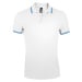 SOĽS Pasadena Pánské polo triko SL00577 White / Aqua