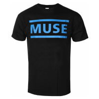 Tričko metal pánské Muse - Dark Blue Logo - ROCK OFF - MUSETS01MDBB