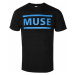 Tričko metal pánské Muse - Dark Blue Logo - ROCK OFF - MUSETS01MDBB