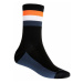 Ponožky SENSOR Coolmax Summer Stripe černá/oranžová
