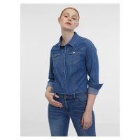 Orsay Modrá dámská džínová košile - Dámské