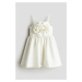 H & M - Šaty's květinami - bílá