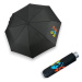 Doppler Mini Light Kids Black Hero - dětský skládací deštník černá