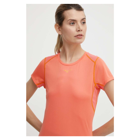 Běžecké tričko Mizuno DryAeroFlow oranžová barva, J2GAB204