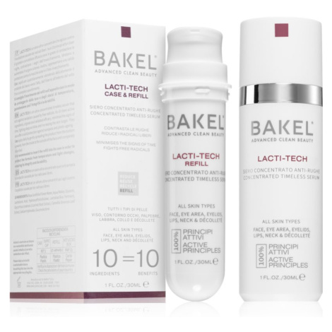 Bakel Lacti-Tech Case & Refill koncentrované sérum proti stárnutí pleti + náhradní náplň 30 ml