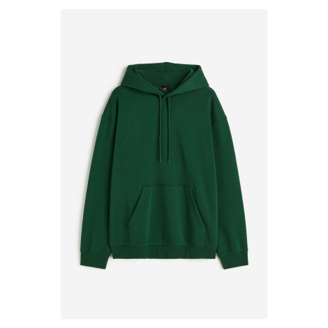 H & M - Mikina's kapucí Loose Fit - zelená H&M
