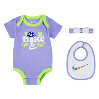 Nike forest foragers headband. bodysuit & bib 3-piece set 0-6m