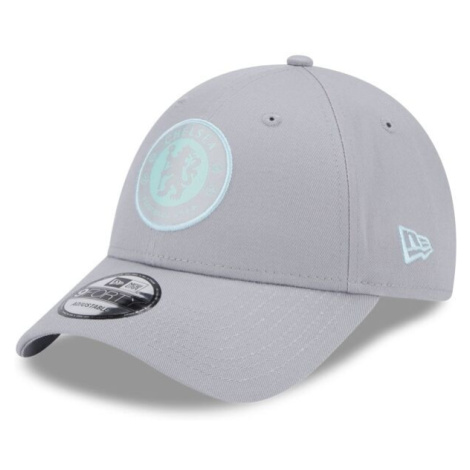 New Era SEASONAL 9FORTY CHELSEA FC Pánská kšiltovka, šedá, velikost