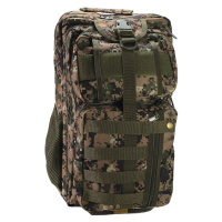 Universal Vojenský taktický turistický batoh - Green/Brown 383 - 32L