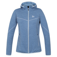 Dámská mikina s kapucí Hannah DAGNYS HOODY alaskan blue mel