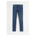 H & M - Shaping Skinny Regular Jeans - modrá