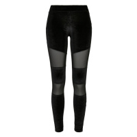 Ladies Velvet Tech Mesh Leggings