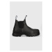 Kožené kotníkové boty Blundstone 910 pánské, černá barva