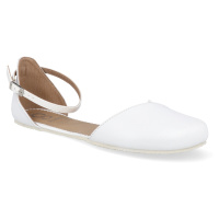 Barefoot sandály Shapen - Poppy II White N bílé