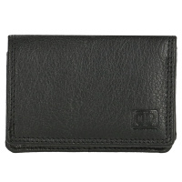Double-D dámská kožená peněženka Fh-serie - černá