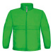 B&amp;C Jacket Sirocco Dětská jarní bunda JK950 Real Green