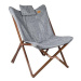 Křeslo Bo-Camp Relax chair Bloomsbury Barva: šedá
