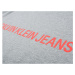 Pánské šedé tričko s nápisem Calvin Klein Jeans