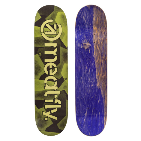 Meatfly skateboardová deska Flipin Mellow A - Olive Camo | Zelená
