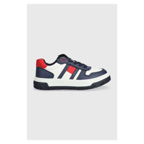 Dětské sneakers boty Tommy Hilfiger tmavomodrá barva