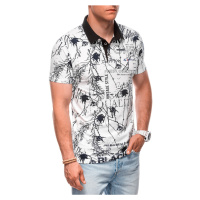 Edoti Printed Men's Polo Shirt