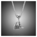 Daniel Dawson Pánský náhrdelník Vikingská sekera VALKNUT - symbol posmrtného života NH1163-WJ-69