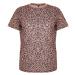 Trendyol Curve Brown Animal Pattern Boyfriend Knitted T-shirt